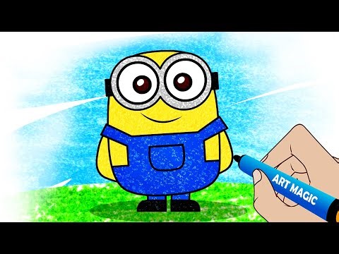 Are you a fan of Gru's Despicable Me Series? Learn to draw Minions. Easy for everyone 🎨✏️