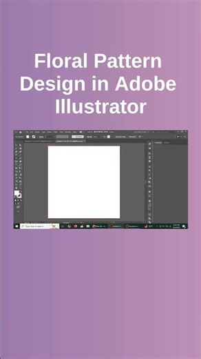 Floral Pattern Design in Adobe Illustrator