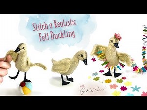 Hand-stitched Duckling doll Tutorial