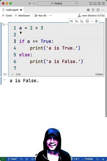 เทคนิคการเขียนโปรแกรมภาษาไพทอน (ไพธอน - Python) การใช้ if else เลือกเงื่อนไข True False บูลีน