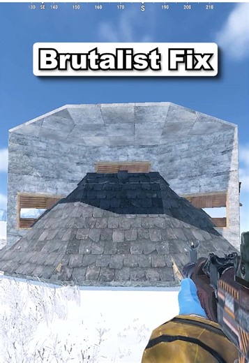 Brutalist PEEK Fix for Rust | 2026 #rust #rustgame #rustbase #rusttok #gaming
