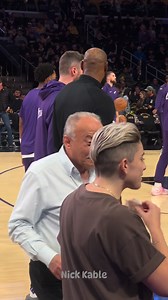 695K views · 19K reactions | LeBron & Kevin Love reconnect pregame #lebronjames #lebron #kevinlove #nba #jazz #lakers | Nick Kable | Facebook