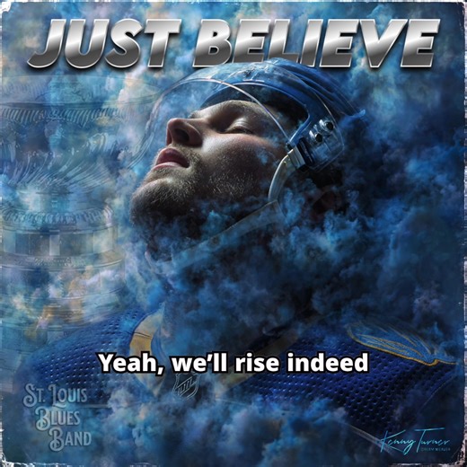 💙 The Blues have been through some tough games lately, but this city knows how to rise again. 🎶 That’s why I wrote “Just Believe” — a song to lift the team, the fans, and every heart that still believes in St. Louis hockey. 🎵💙 NEW SONG RELEASE: “JUST BELIEVE” 💙🎵 On the night of November 1st, after the Blues lost to the Columbus Blue Jackets, I stayed up late reading all the negativity online. It really got to me to see so many people turning on the team. These are the same fans who cheered