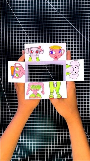 DIY Cute Emojis ☕🐘 #art #drawing #papercraft #diy #viral #shorts #lirililarila #ballerina