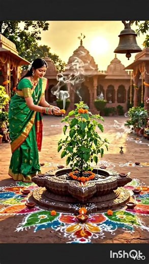 Divine Tulasi Song 🌿 | Morning Bhakti Song | Spiritual & Calm Vibes