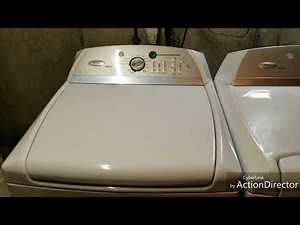 Whirlpool Cabrio Washer & Electric Dryer Set Demo | Full Cycle Walkthrough & Performance Test