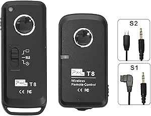 Camera Remote Shutter Release Wireless Remote for Camera S1/S2 Compatible with Sony a7, a7II, a7IV, a6300, a6400, a6500, a99, a99M2, a77, a77M2, a580, a560, a550, a500, a350, RX10M2