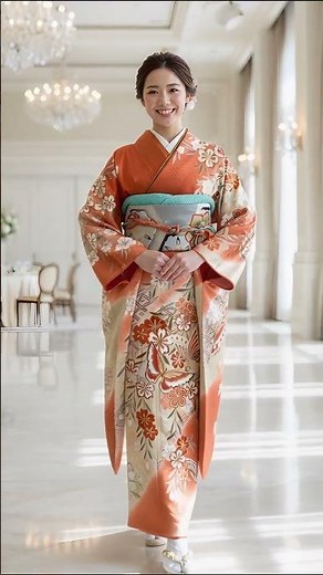 豪華な桜と蝶の刺繍が最高な正絹レンタル振袖