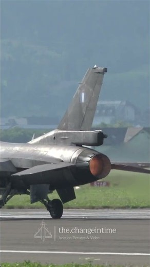 Wait For The F-16 Afterburner… 🔥#f16 #f16viper #afterburner #fighterjet #airpower