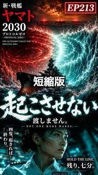 【第213話・短縮版】起こさせない——渡しません。【新戦艦ヤマト2030】