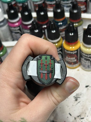 Enhancing Your Warhammer 40K Shield Painting Skills