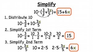 How Do You Distribute With Whole Numbers and Fractions? | Virtual Nerd