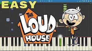How to play The Loud House Theme - EASY Piano Tutorial Chords - ChordU