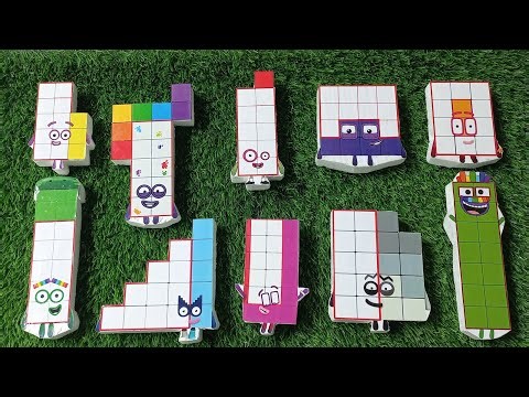 Numberblocks7 Box of Compilation Step Squad vs Alphablocks ASMR Shot Gun Satifying Video ASMR