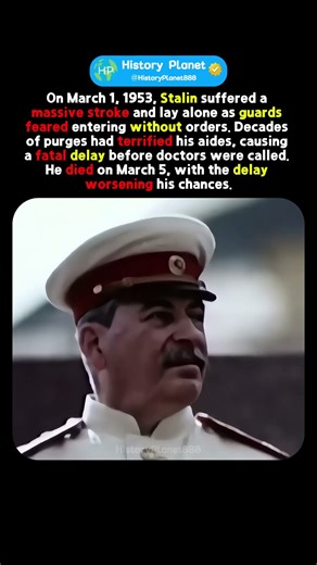 Stalin’s Last Victim Was Himself #history