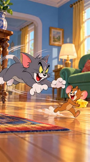 Tom and Jerry Funny Cartoon Clip — Wait for the End