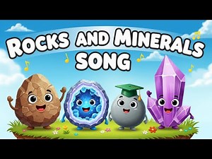 Rocks and Minerals Song and Lyrics Video! Teaching Elementary Science