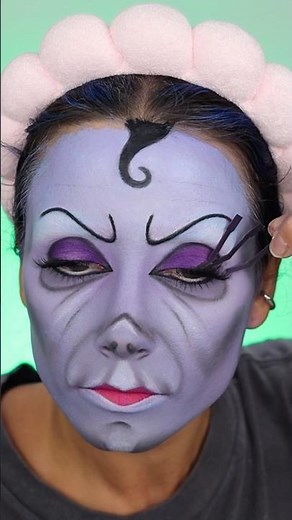 Transforming into Yzma from Emperors New Groove 🧪 #yzma #makeuptransformation #makeuplook