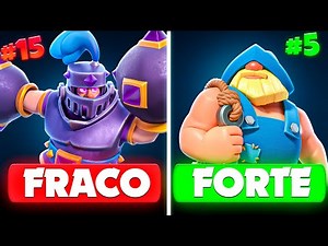 Ranqueando TODAS 21 Cartas Lendárias da PIOR para MELHOR