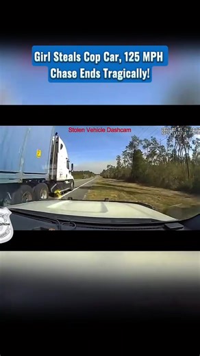 Police Car Stolen During High-Speed Chase