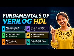 Fundamentals of Verilog HDL | Complete Beginner Guide | The Silicon Sandbox