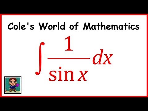 Integral of 1/sin x ❖ Calculus ❖ Trig Integrals