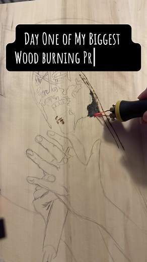 #woodburning #woodburningart #vessel #sleeptoken