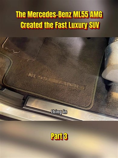 Mercedes-Benz ML55 AMG: The Fast Luxury SUV