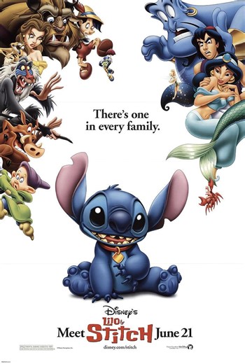 Lilo y Stitch (2002) ⭐ 7.4 | Animación, Aventura, Comedia