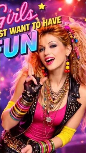 Girls Just Want to Have Fun👩‍🎤 Artista: Cyndi Lauper