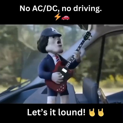 Welcome aboard, mini Angus. Let's ride loud. #MiniAngus #ACDC #RockNRollTrain #LetThereBeRock #GuitarHero #YoungRockstar #ACDCForever #BackInBlack #Thunderstruck #HardRock #ClassicRockVibes #RockAndRollSpirit #AngusYoungVibes #RockLegends #MiniRockstar | AC/DC Rock Brigade