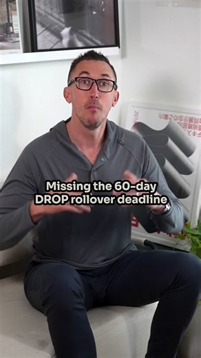 Missing the 60-day DROP rollover deadline turns the IRS into your biggest beneficiary. 📅 As a financial planner who's guided hundreds of Florida retirees through DROP exits, I've perfected this… | Jason Oestreicher, CFP®