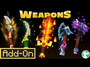 WEAPONS Add-On | Minecraft Marketplace Addon | Showcase