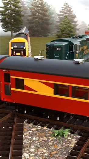 You Won’t Believe 4 Trains Crossing at Once 😱