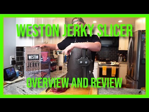 Weston Jerky Slicer Overview and Review - Make your Jerky cuts uniform and perfect!