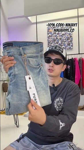 Unboxing the cleanest Purple Brand jeans from Ninjahype.co | these best denim of 2025 🔥#streetwear