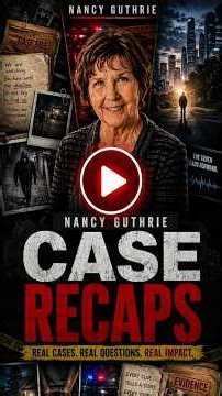 THIS MONTH REPORTS: NANCY GUTHRIE CASE