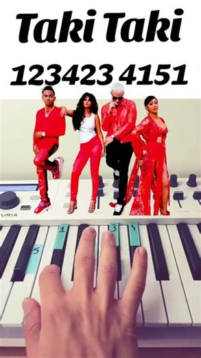 Learn Taki Taki on Piano in Minutes