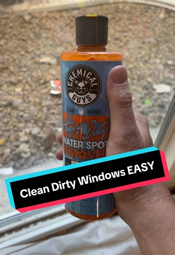 Remove Hard Water Spots from Windows Quickly