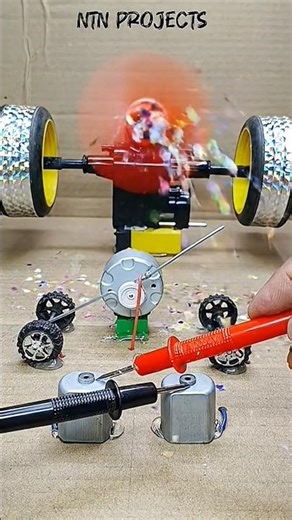 Two way Switching With 6V DC motor🔥#schoolproject #experiment #scienceexperiment #diyideas #diy