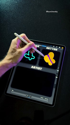 Animating tips in Procreate 🔥😳 #animation #procreate