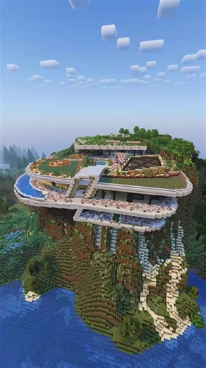 Hard Mansion Building Tutorial in Minecraft