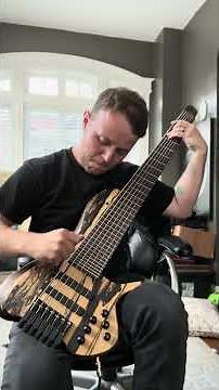 Prat Basses Reverse 7 String #7string #bass #guitar #tapping #extended #range #music