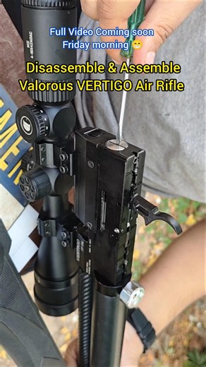 Disassemble & Assemble Valorous VERTIGO Pcp Air Rifle 👍🏻