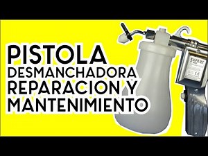SERIGRAFIA pistola desmanchadora