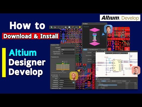 How to Free Download & Install Altium Designer Develop PCB Design Software in 2025