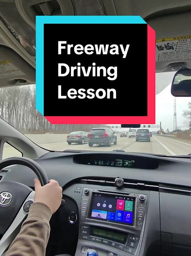 If you’re a new driver or you get nervous on the freeway, this is for you. Let me coach you through it. Save this video to rewatch before your next drive or road test! #10and2drivingacademy #learntodrive #newdriver #freewaydriving #highwaydriving