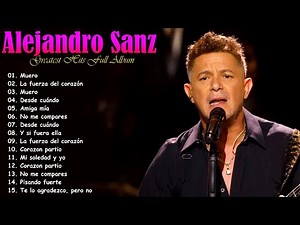 Concierto en Vivo Alejandro Sanz | Baladas y Pop Español Más Escuchadas 2025