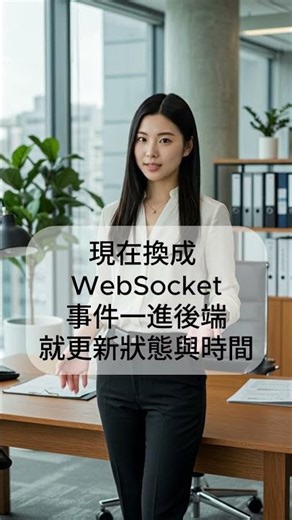 別再等輪詢30秒了! WebSocket 即時事件上線 #python #websocket