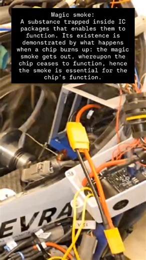 Remmi-Team on Instagram: "While testing a new version of our custom Power Distribution Unit and engine sensor sweep, we happened to once again prove the electrics lesson 1: all ICs run on magic smoke. And once it gets out, it’s damn hard to put back in. 🔥 #ecomarathon #engineering #magicsmoke #pcbdesign #studentengineering"
